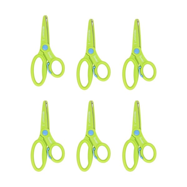Westcott Preschool Training Scissors, 5in, 6PK 15663
